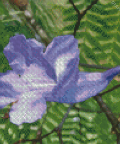 Purple Jacaranda Diamond Painting