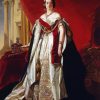 Queen Victoria By Winterhalter Diamond Painting