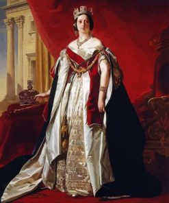 Queen Victoria By Winterhalter Diamond Painting