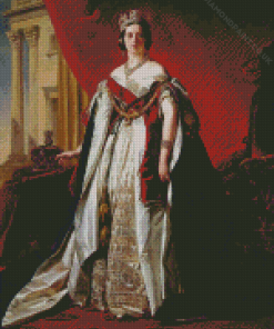 Queen Victoria By Winterhalter Diamond Painting