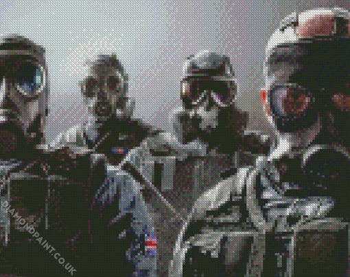 Rainbow Six Siege Diamond Painting