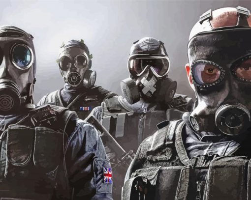 Rainbow Six Siege Diamond Painting