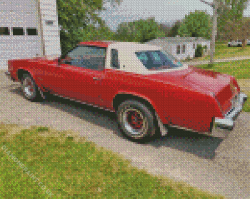 Red Cutlass Supreme Diamond Painting