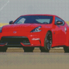 Red Nissan 370z Diamond Painting