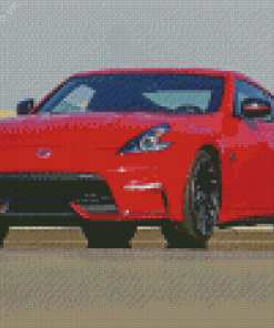 Red Nissan 370z Diamond Painting