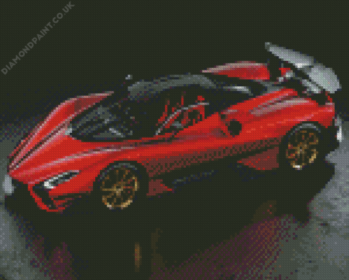 Red Ssc Tuatara Diamond Painting