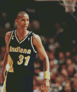 Reggie Miller Diamond Painting