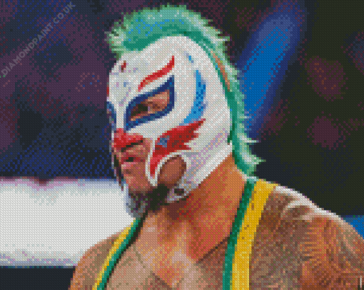 Rey Mysterio Wrestler Diamond Painting