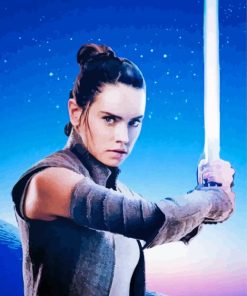 Rey Skywalker Star Wars Diamond Painting