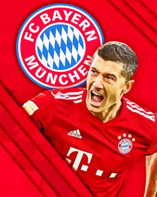 Robert Lewandowski Diamond Painting