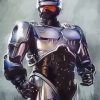 Robocop Illustration Diamond Painting