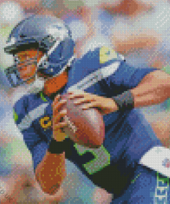 Seahawks Player Diamond Painting