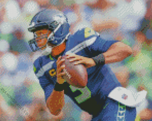 Seahawks Player Diamond Painting