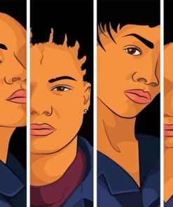 Set It Off Characters Diamond Painting