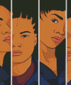 Set It Off Characters Diamond Painting