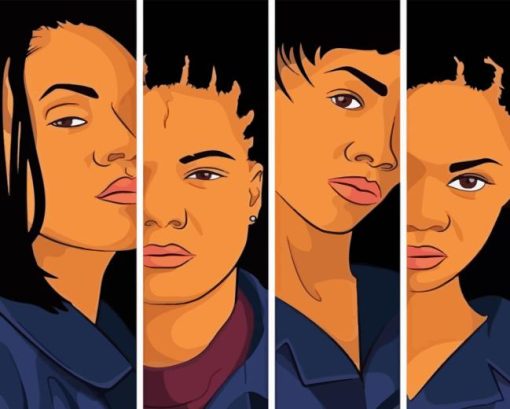 Set It Off Characters Diamond Painting