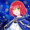 Shirayuki Anime Girl Diamond Painting