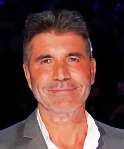 Simon Cowell Diamond Painting