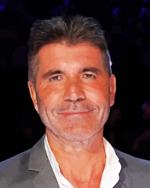 Simon Cowell Diamond Painting