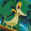 Snivy Diamond Painting