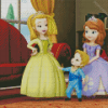 Sofia The First James Diamond Painting