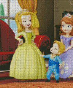 Sofia The First James Diamond Painting