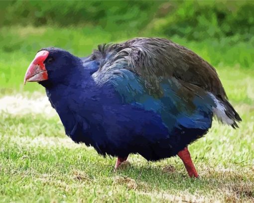 South Island Takahe Diamond Painting