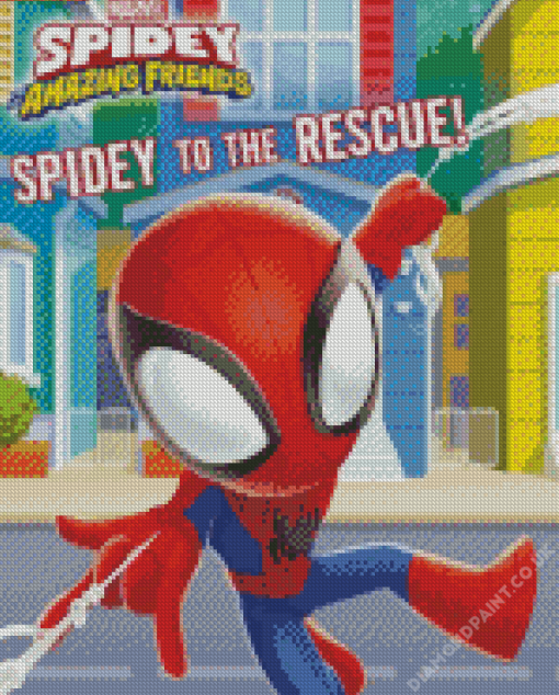 Spidey And His Amazing Friends Diamond Painting