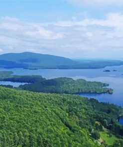 Squam Lake Diamond Painting