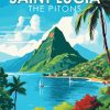 St Lucia Poster Diamond Painting