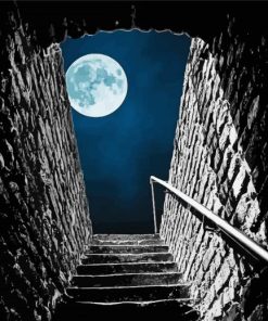 Stairway To Moon Diamond Painting