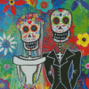 Sugar Skull Wedding Diamond Painting