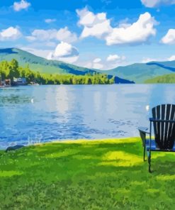 Summer Adirondack Park Diamond Painting