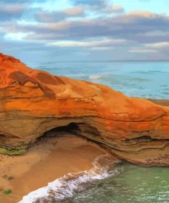 Sunset Cliffs San Diego Diamond Painting