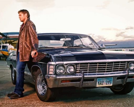 Supernatural Impala Diamond Painting