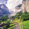 Switzerland Lauterbrunnen Diamond Painting