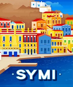 Symi Poster Diamond Painting