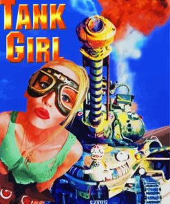 Tank Girl Poster Diamond Painting