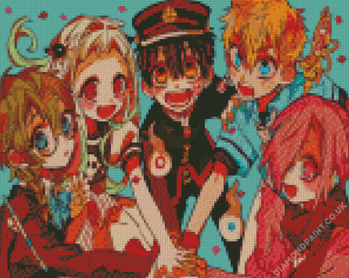 Tbhk Anime Characters Diamond Painting