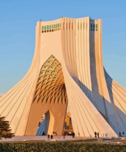 Tehran Azadi Tower Diamond Painting