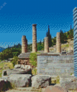 Temple Of Apollo Diamond Painting