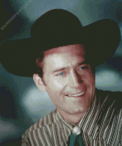 The Actor Clint Walker Diamond Painting