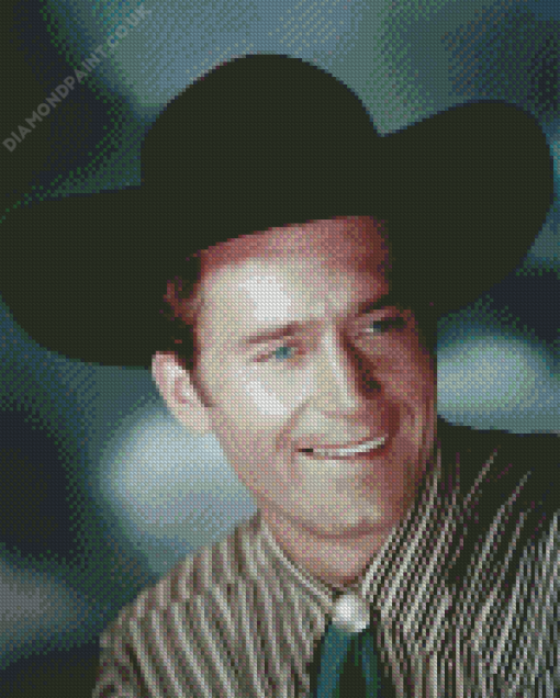 The Actor Clint Walker Diamond Painting