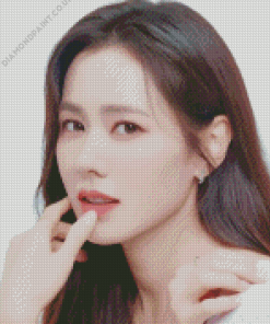 The Beautiful Son Ye Jin Diamond Painting