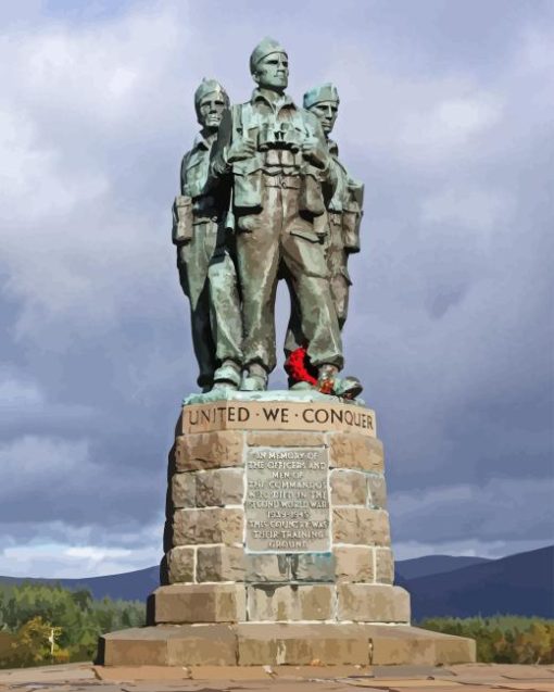 The Commando Memorial Diamond Painting