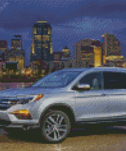 The Honda Pilot Car Diamond Painting