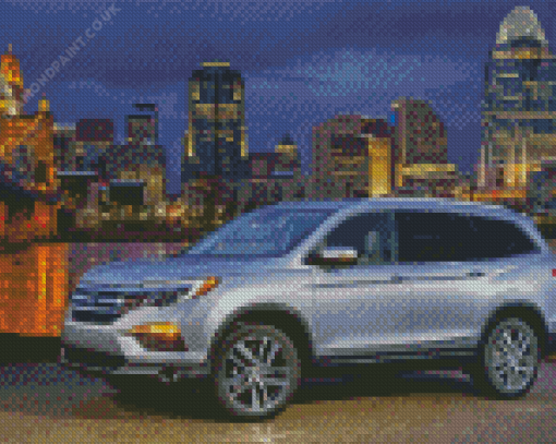 The Honda Pilot Car Diamond Painting