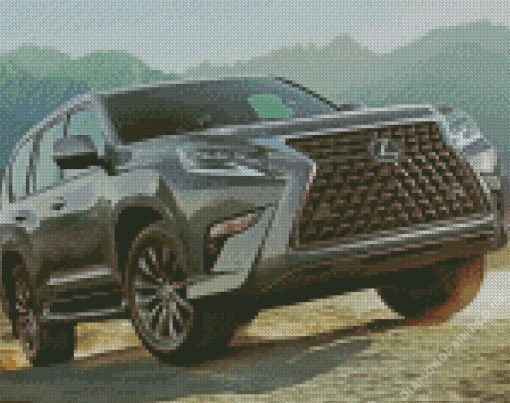 The Lexus Gx Car Diamond Painting