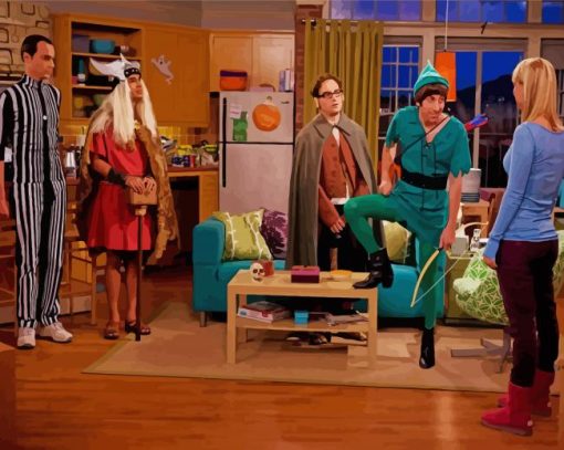 The Big Bang Theory Diamond Painting