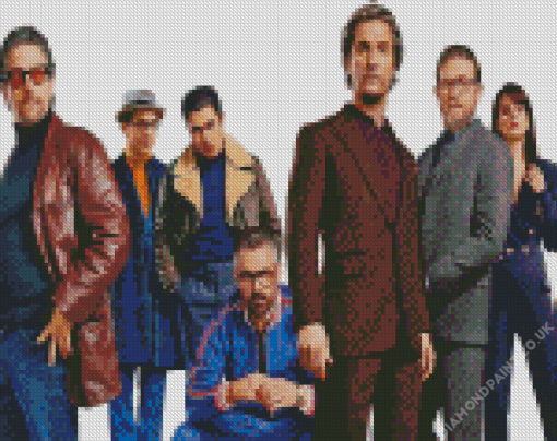 The Gentlemen Characters Diamond Painting